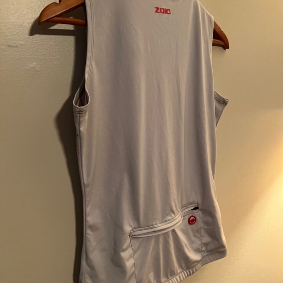 ZOIC Women's Cycling Windshirt W/ Half Zip Front & Back Zipper Pocket - Size M - Picture 6 of 9